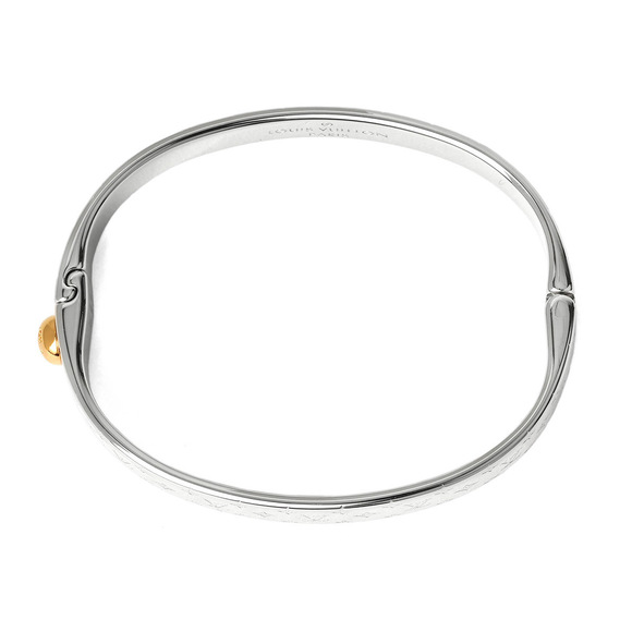 Louis Vuitton Nanogram Cuff Nanogram Silver - Picture 6 of 6